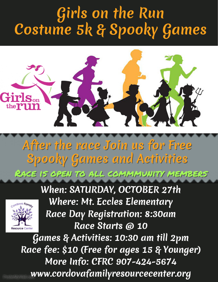 Girls on the Run 5k and Spooky Games