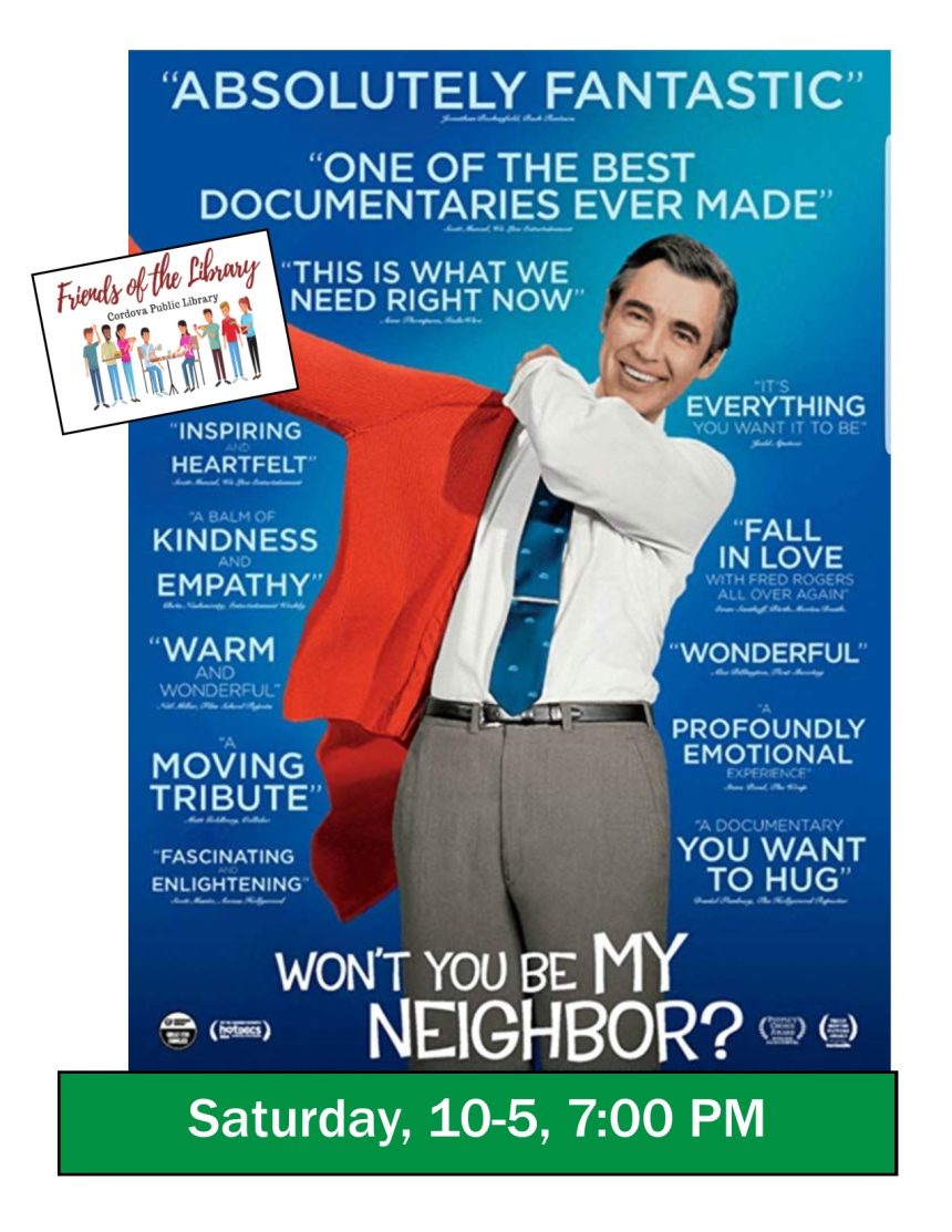 Mister Rogers Documentary, “Won’t You Be My Neighbor”