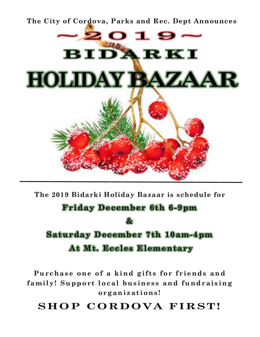 2019 Bidarki Bazaar