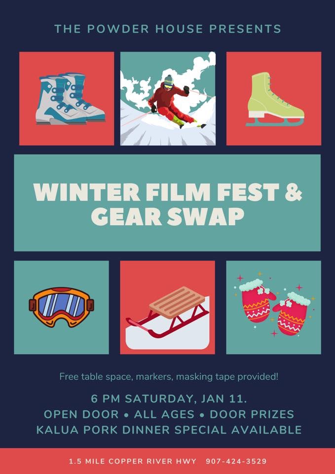 Winter Film Fest and Gear Swap