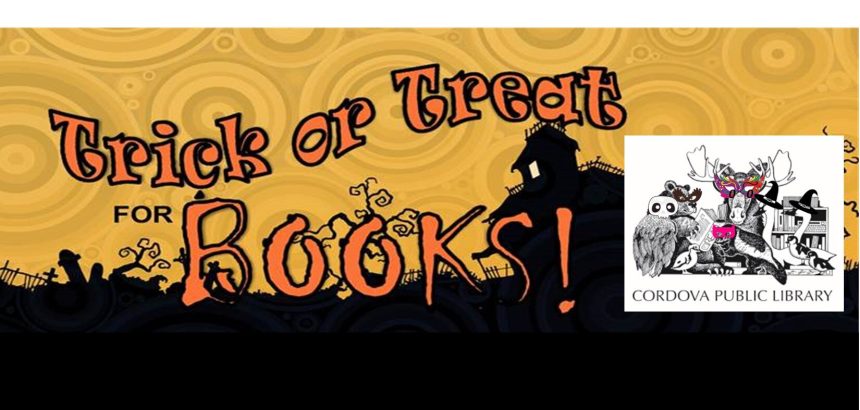 Trick or Treat for Books