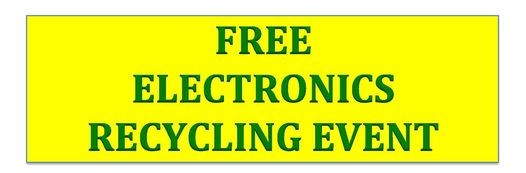 Free Electronics Recycling Event