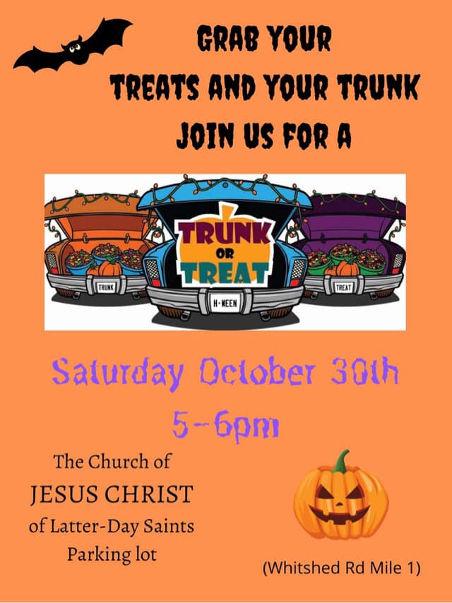 Trunk or Treat at the Church of Jesus Christ