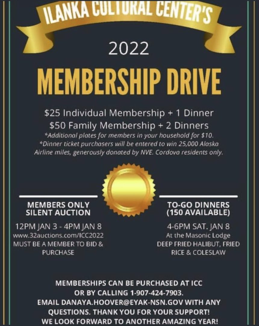 Ilanaka Cultural Center’s 2022 Membership Drive