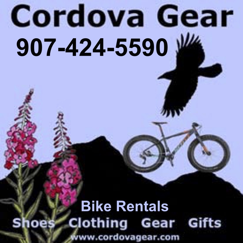 Get a free t-shirt with a multi-day bike rental at Cordova Gear during Salmon Jam